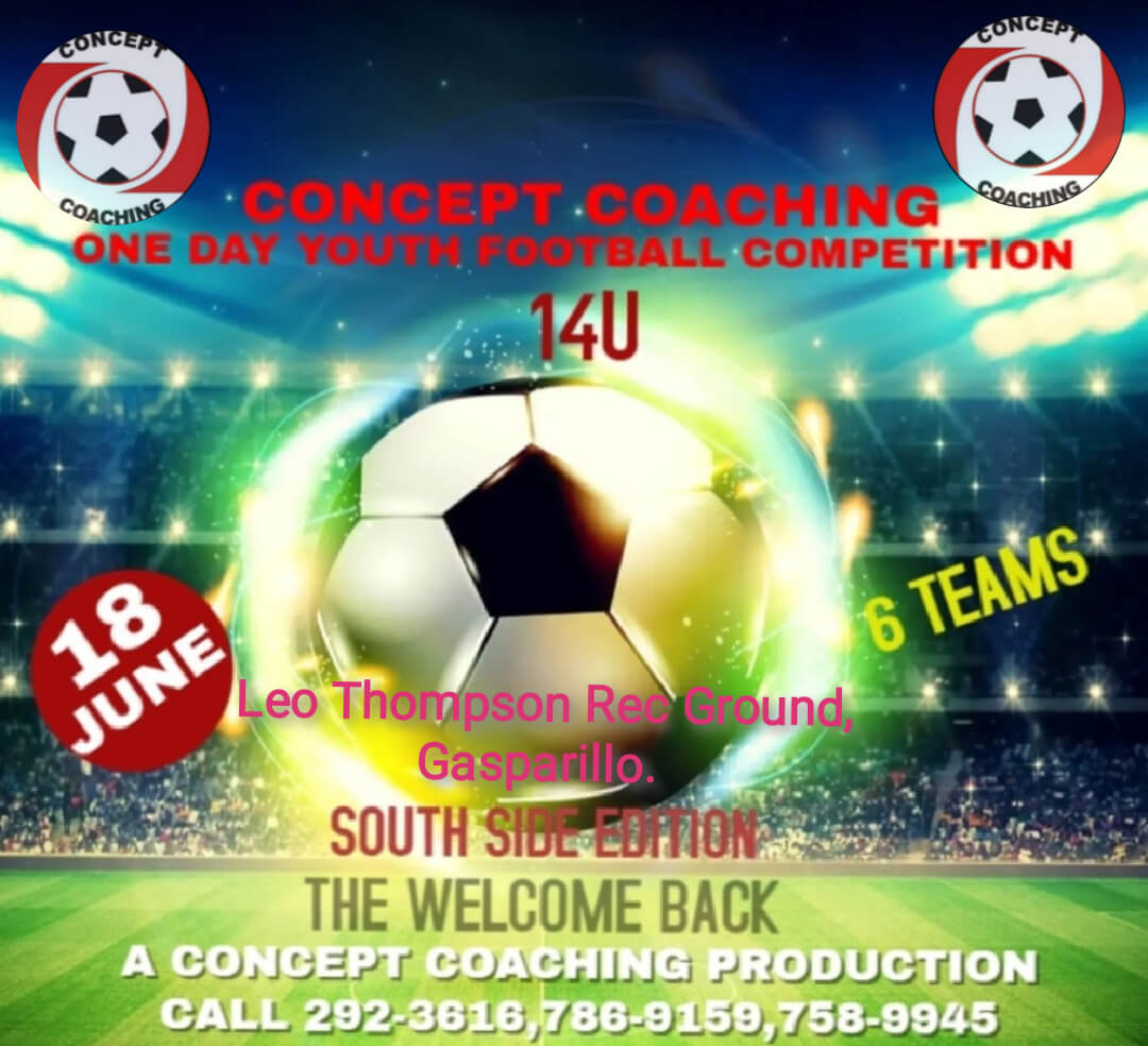 Concept Coaching U-14 Football Tournament Poster