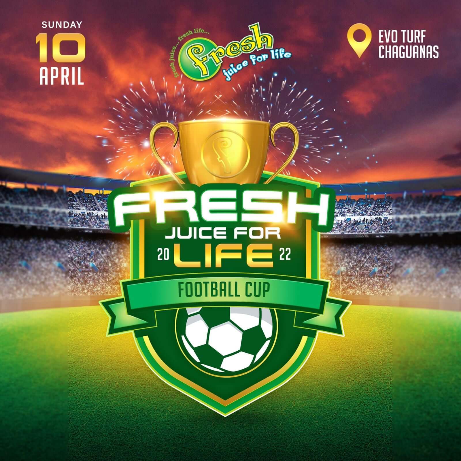 Fresh Juice for Life Football Cup 2022 Poster