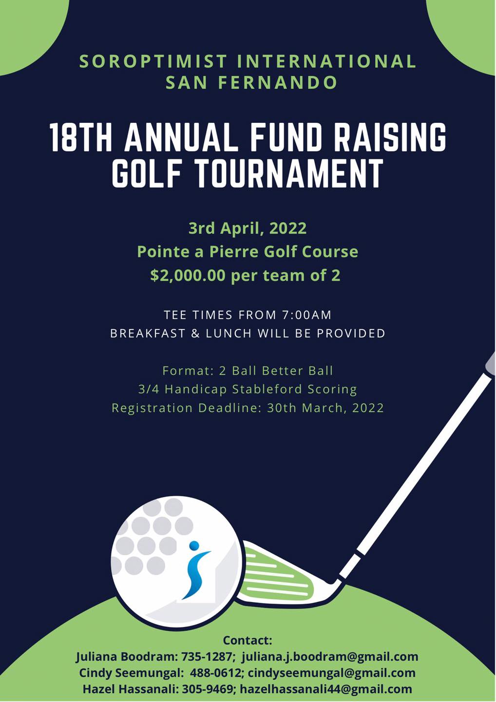 Soroptimist Int Golf Tournament Tournament