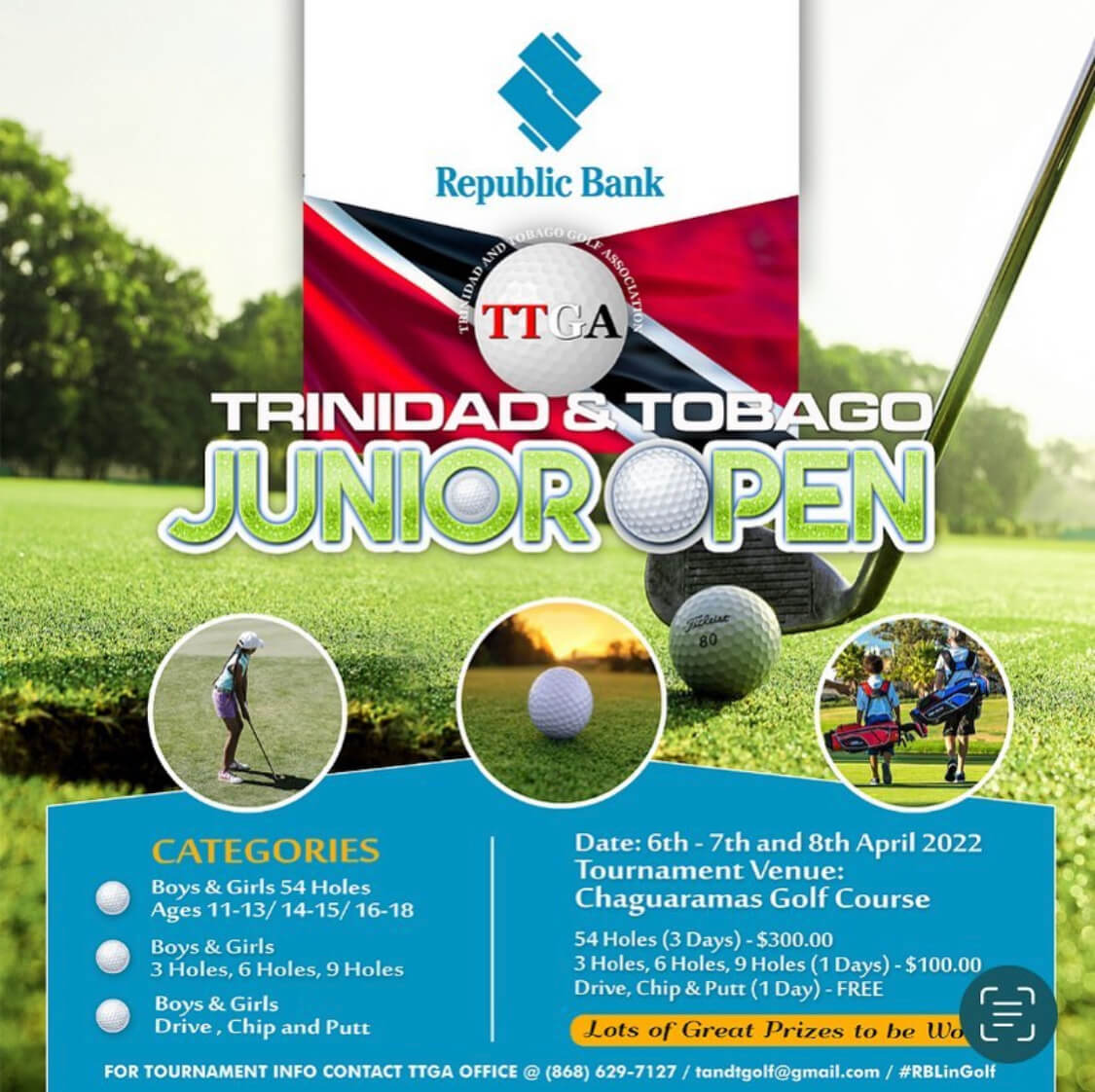 TT Junior Open Poster