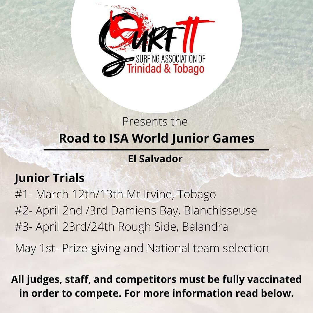 Surfing Association Junior Trials