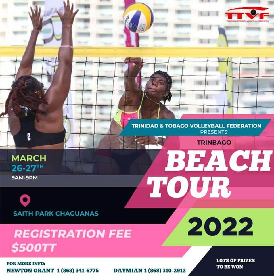 March Beach Tour Poster